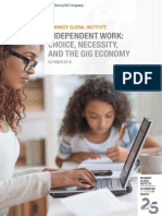 Independent Work Choice Necessity and the Gig Economy Full Report