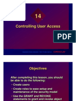 Chapter 14 - Controlling User Access