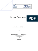 ECR Europe Store Checklist White Paper