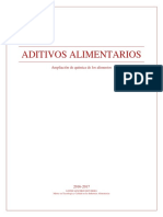 Aditivos Alimentarios Trabajo