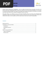 Guidelines For Reimbursement and Cashless Facility