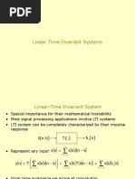 Linear Time-Invariant Systems