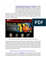 Daftar Main Game Tembak Ikan Online Deposit Semua Jenis Rekening