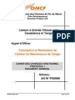 Atelier Intretinere CF Tanger - Fascicule 1 Maroc - PDF