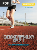 Exercise Physiology Course Notes PDF