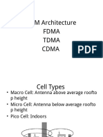 GSM Architecture Overview: Multiple Access, Generations, Components