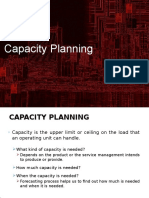  Capacity Planning