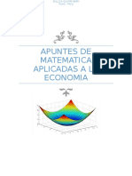 Apuntes de Matematica Aplicadas A La Economia