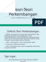 Teori Teori Perkembangan