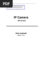 M Series IP Camera User Manual