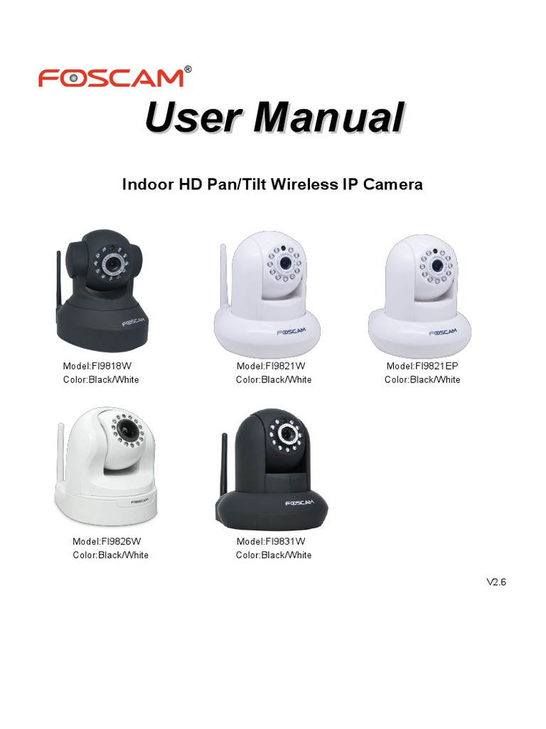 Ip Camera User Manual for Fi9818w Fi9821w Fi9826w Fi9831w Fi9821ep_english_v2.6 Port