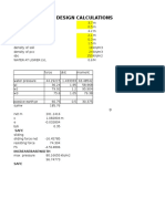 Check Dam Design Calculations