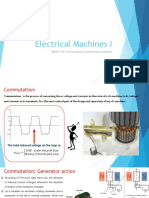 Electrical Machines I: Commutation and Armature Reaction