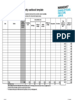 Petty Cash Template