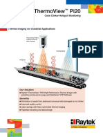 Thermoview Pi20: Coke Clinker Hotspot Monitoring