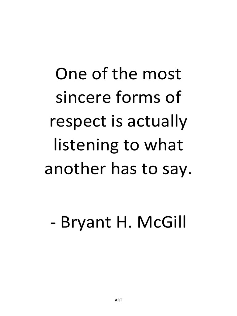 The Importance of Active Listening | PDF