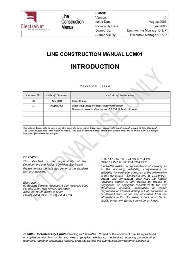 LCM 01 Introduction Version 1.1 | PDF