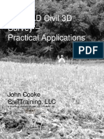 AutoCAD Civil 3D Survey - Practical Applications