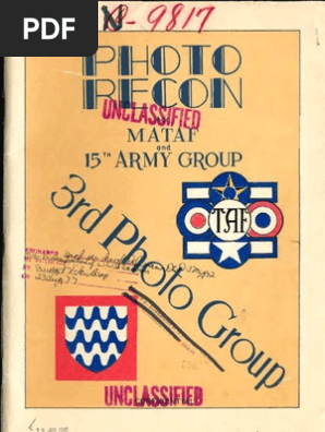 WWII 12th Air Force Photo Recon