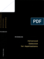Hildebrand AdvancedCalculusForApplications PDF