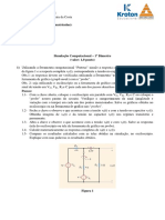 Trabalho de Simulação Computacional - 1º Bim