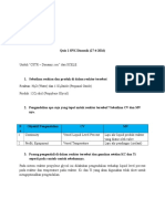 Simulasi Proses Kimia - Rayhan Hafidz I. - Quiz 1 SPK Dinamik (27-4-2016)