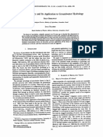 Percolation Theory and Its Application To Groundwa PDF