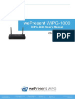 User Manual Wipg1000