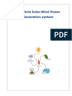 A Hybrid Solar Wind Power Generation System