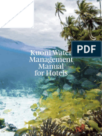 Water Management Manual For Hotels