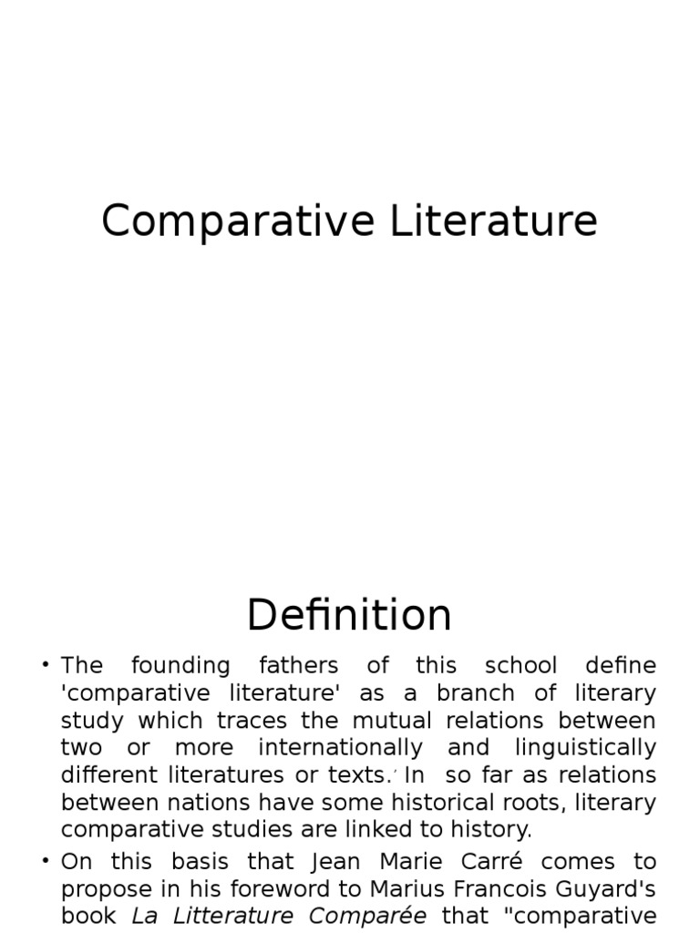 Comparative literature jobs image