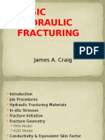 Basic Hydraulic Fracturing: James A. Craig