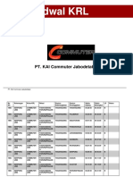 Jadwal KRL