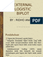 External Logistik Biplot