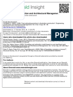 Cost Estimation Practice in Australian Cons