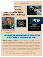 What Black People Need to Know When Dealing With the Police