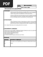 Procedimentos Executivos Cercas e Placas