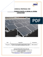 0141 - 10kWp to 25kWp Solar Photovoltaic Power Plants - CREDA