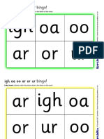 Phonics 2 Bingo