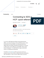 Connecting to SDS in HCP_ Quick Reference