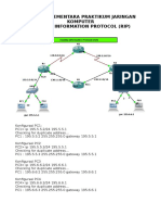 Laporan Sementara Praktikum Jaringan Komputer Routing Information Protocol (Rip)