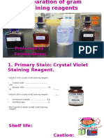 Preparation of Gram Staining Reagents