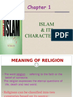 Chapter1-Islam&Characteristics