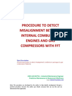 Procedure To Detect Misalignment Between Engines and Gas Compressors - by Jose Luis Rattia