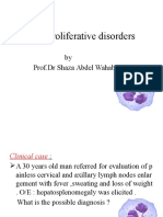 Lymphoproliferative disorders diagnosis and treatment