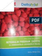 Integralni Program Zaštite Za Jednogodišnju I Dvogodišnju Malinu