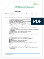 Big 4 Interview Questions PDF