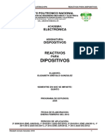 Reactivos de Dipositivos 2012