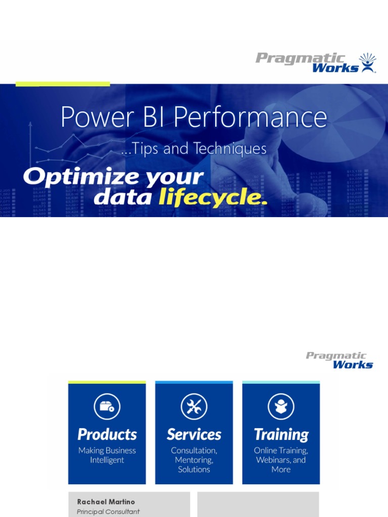Performance Tips and Techniques For Power BI | PDF | Microsoft Sql ...