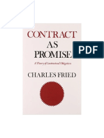 Charles Fried - Contract As Promise